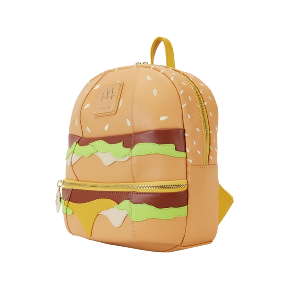 Loungefly McDonald's Big Mac Backpack - Picture 2 of 5